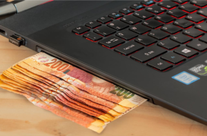 money-laptop